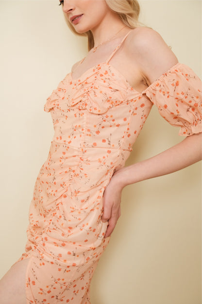 CLEO DRESS IN NUDE