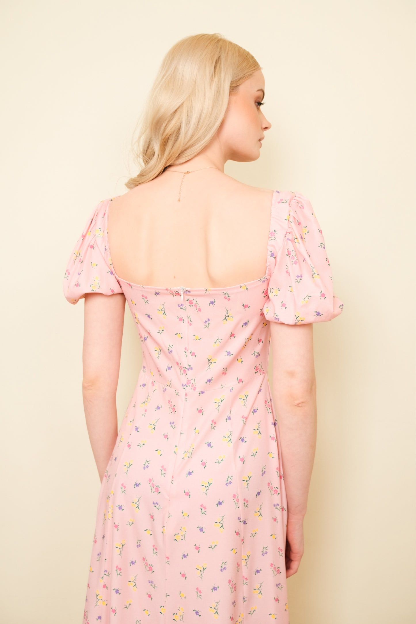 IKA DRESS IN BLUSH PINK