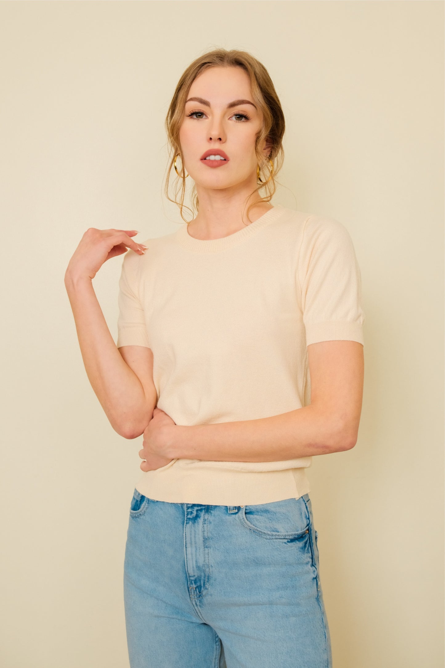 DARCY TOP IN SKINTONE