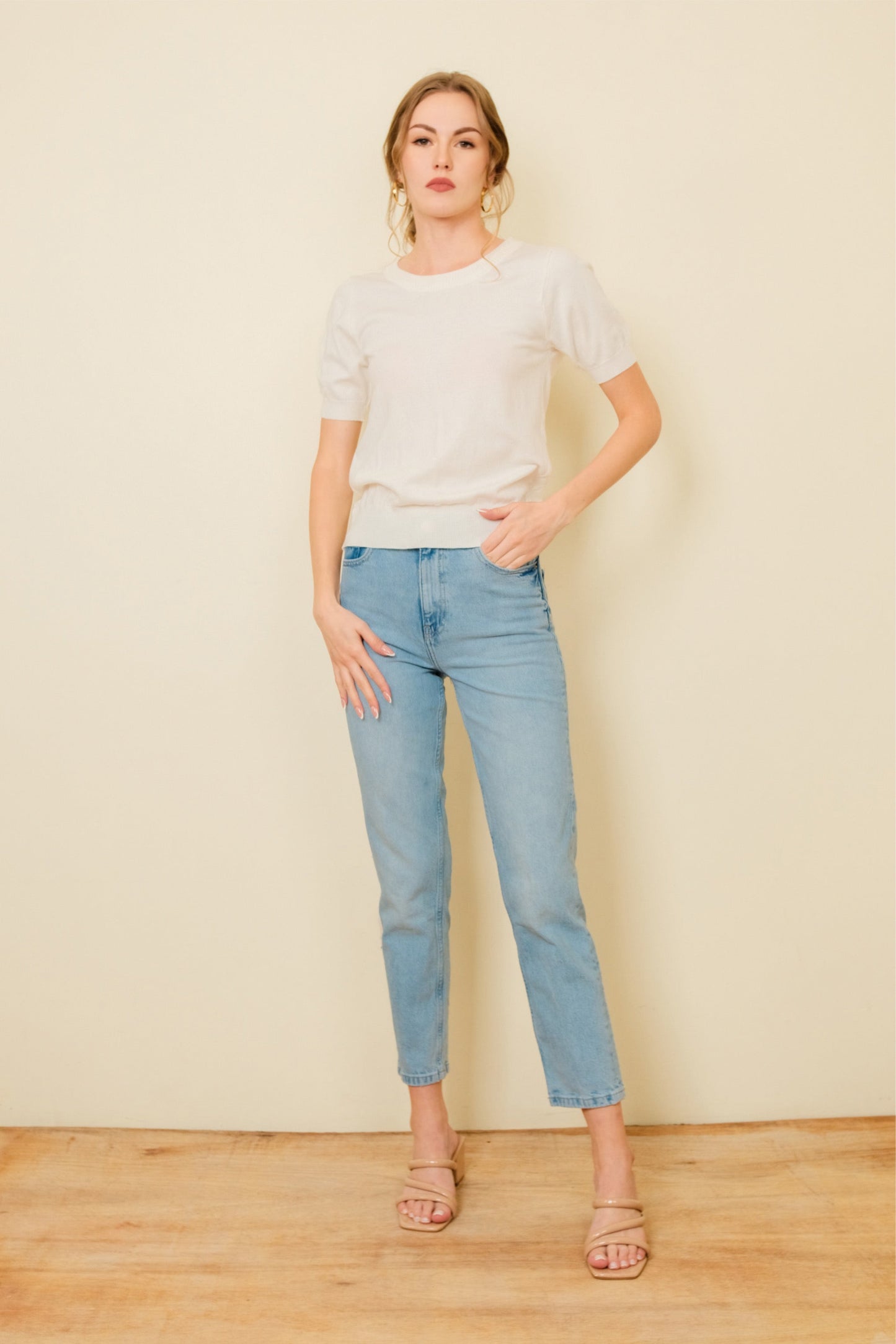 DARCY TOP IN WHITE