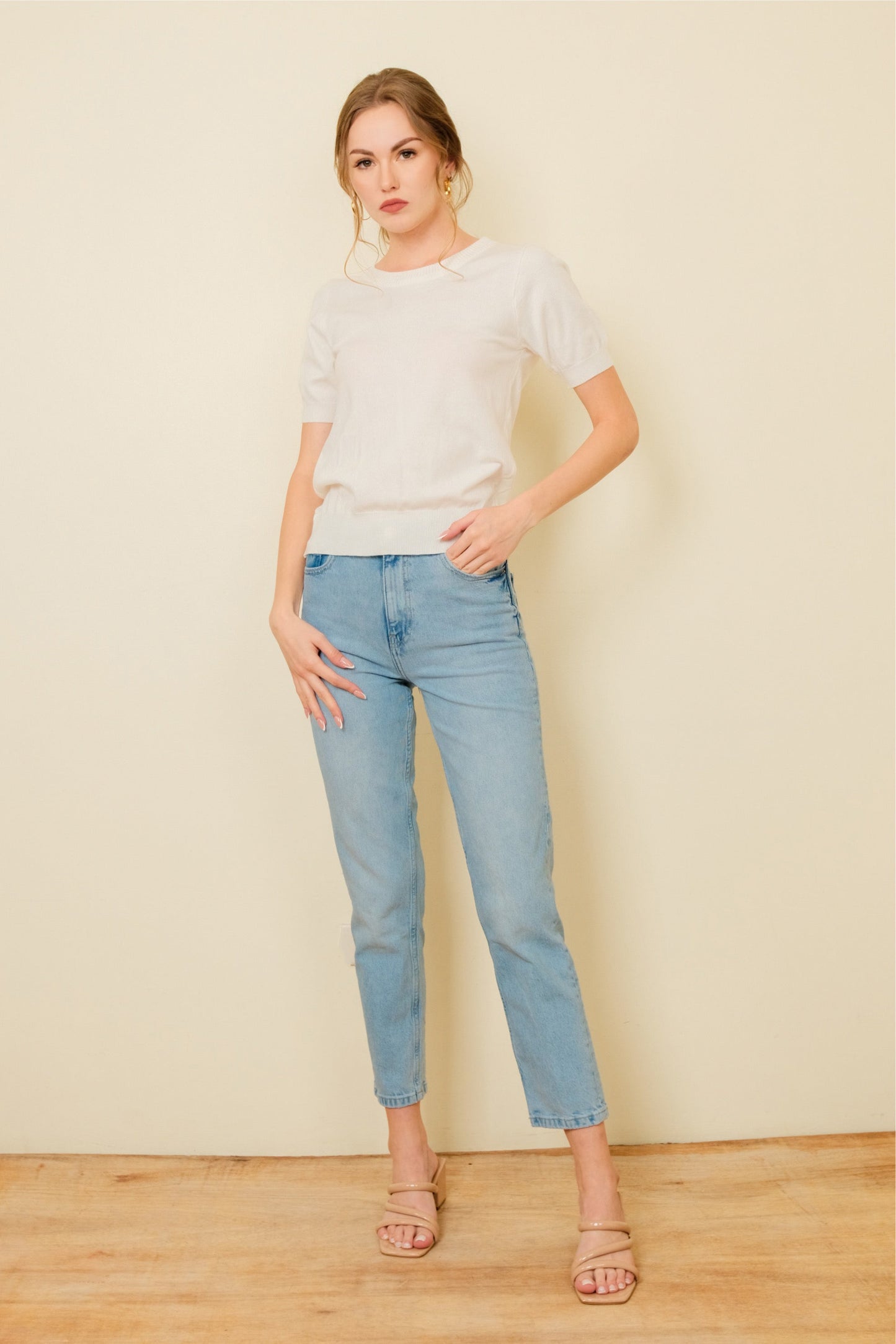 DARCY TOP IN WHITE