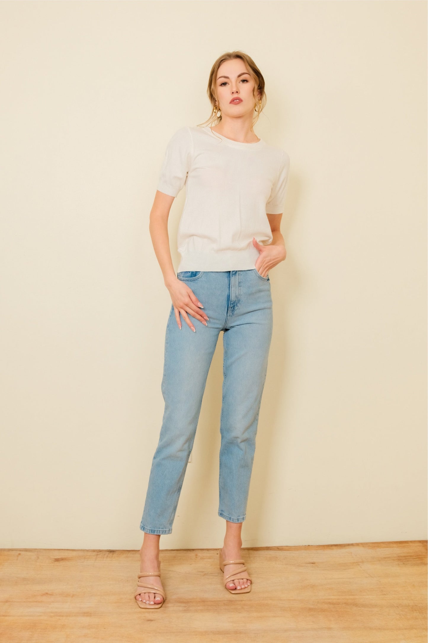 DARCY TOP IN WHITE