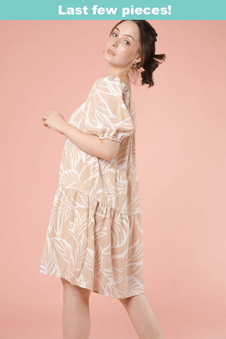 ELLISON DRESS IN BEIGE