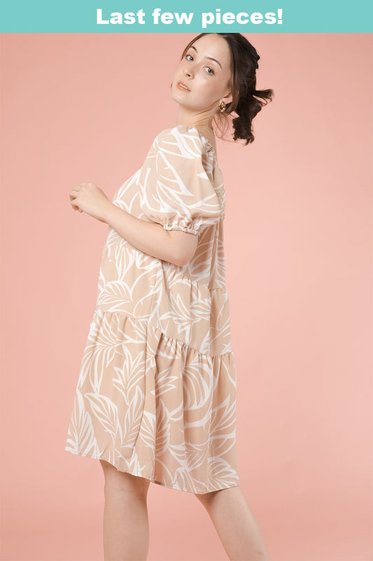 ELLISON DRESS IN BEIGE
