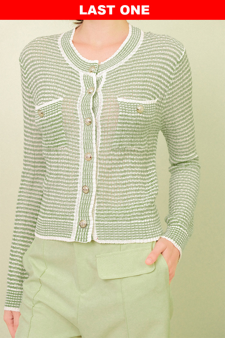 GUILA CARDIGAN IN GREEN