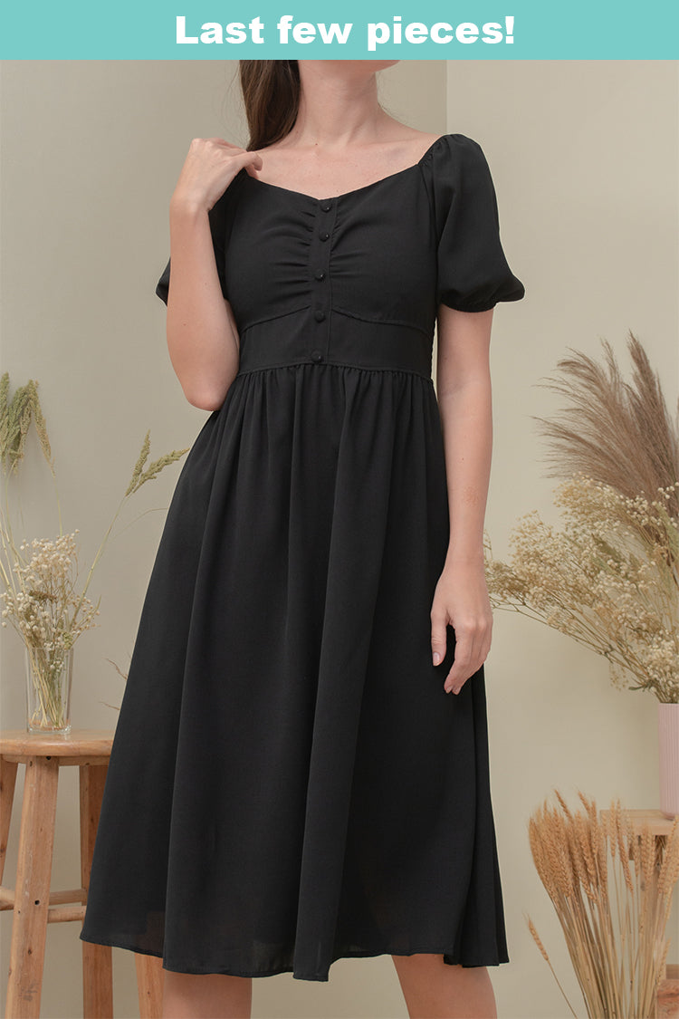 HAILEY DRESS IN BLACK