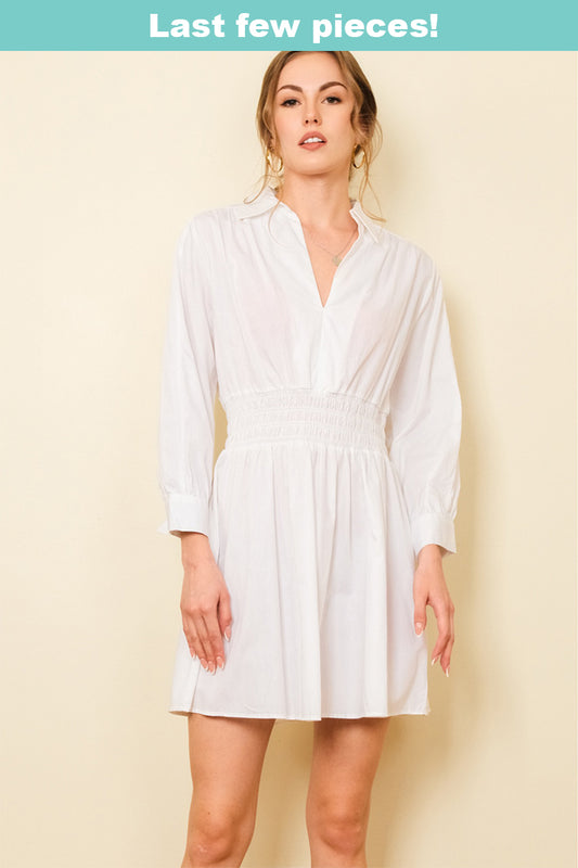 ROSIE DRESS IN WHITE