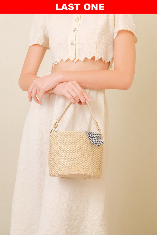 SEE YOU BUCKET SHOULDER BAG