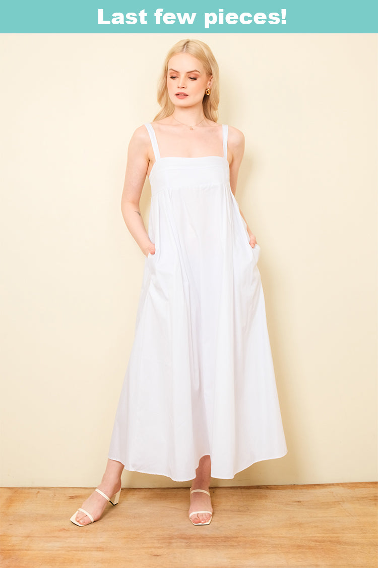 CEEMA DRESS IN WHITE