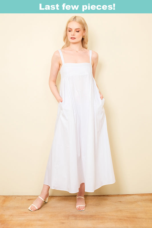 CEEMA DRESS IN WHITE