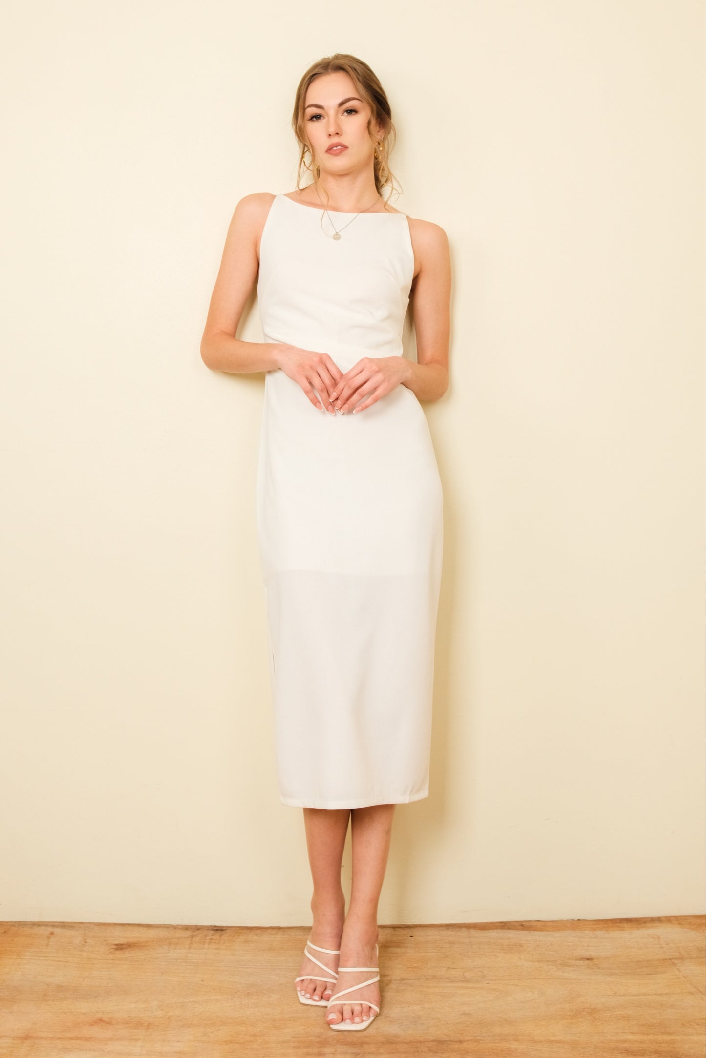MALLORY DRESS IN WHITE