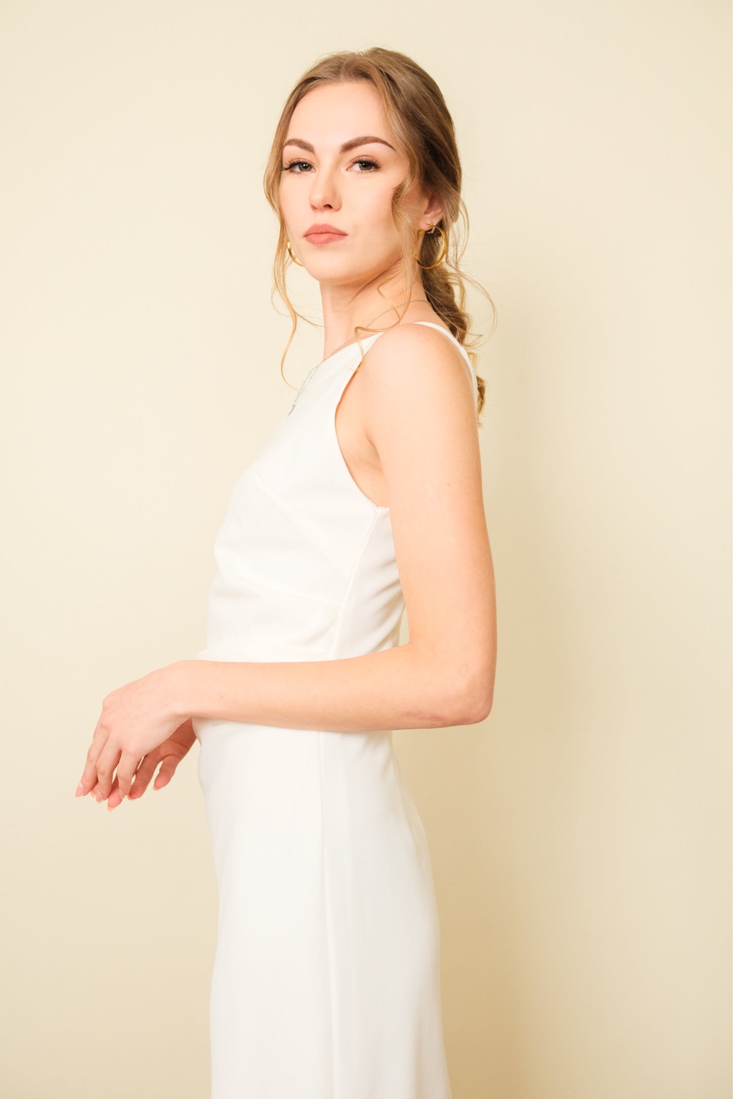 MALLORY DRESS IN WHITE