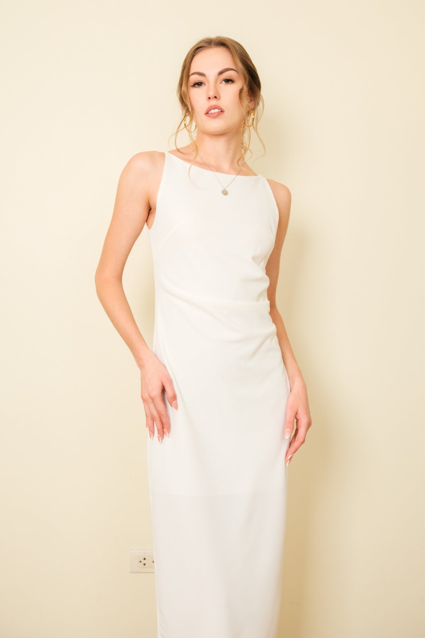 MALLORY DRESS IN WHITE