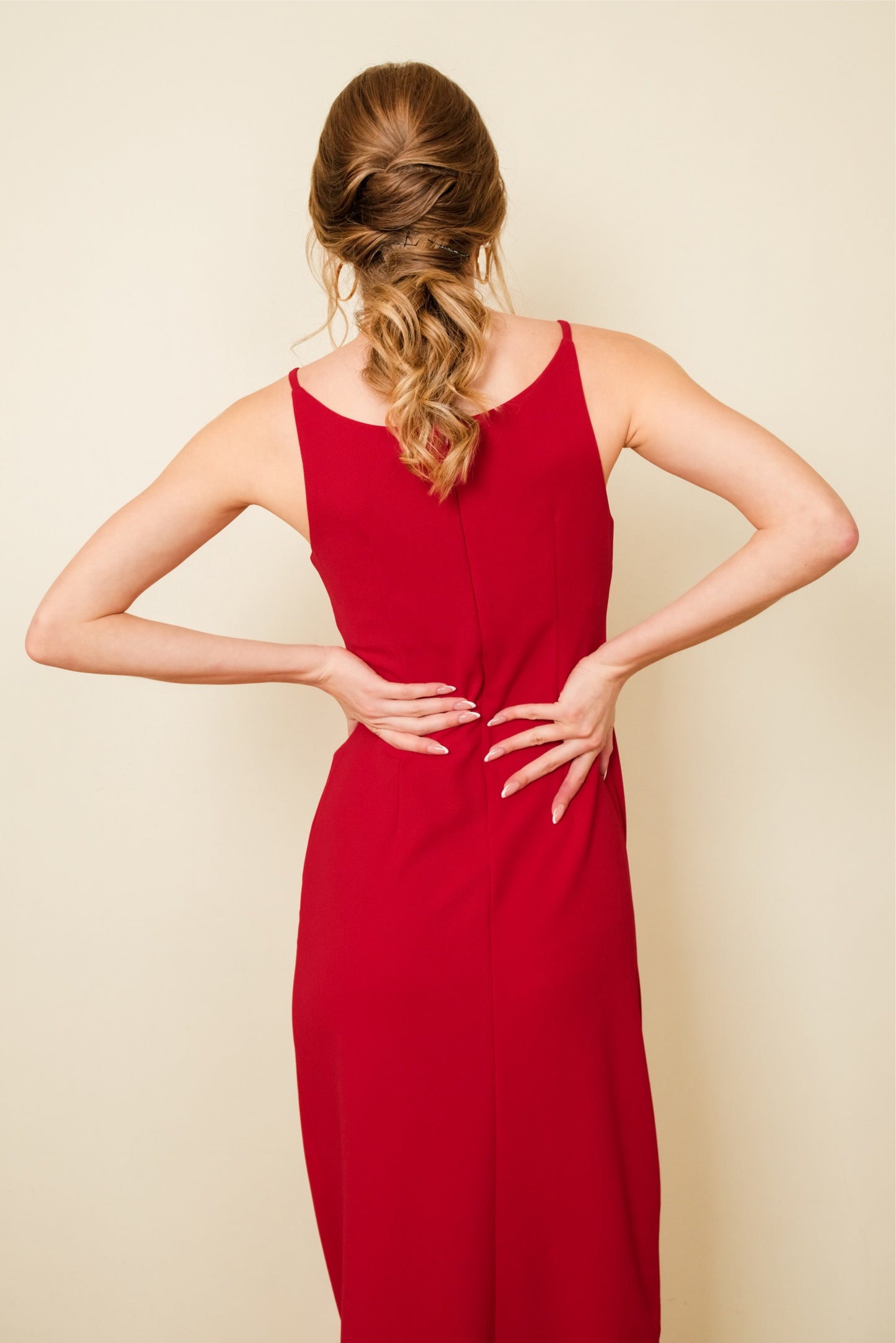 MALLORY DRESS IN RED
