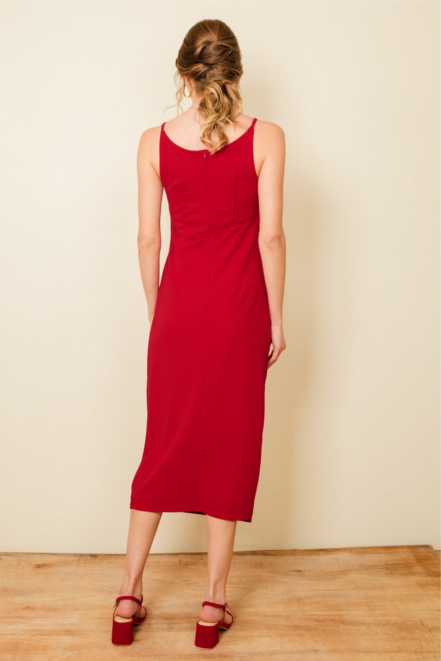 MALLORY DRESS IN RED