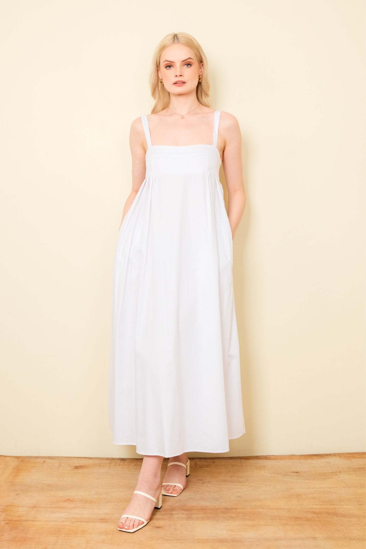 CEEMA DRESS IN WHITE