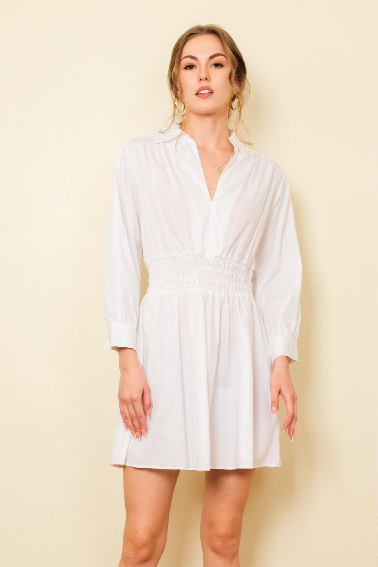 ROSIE DRESS IN WHITE