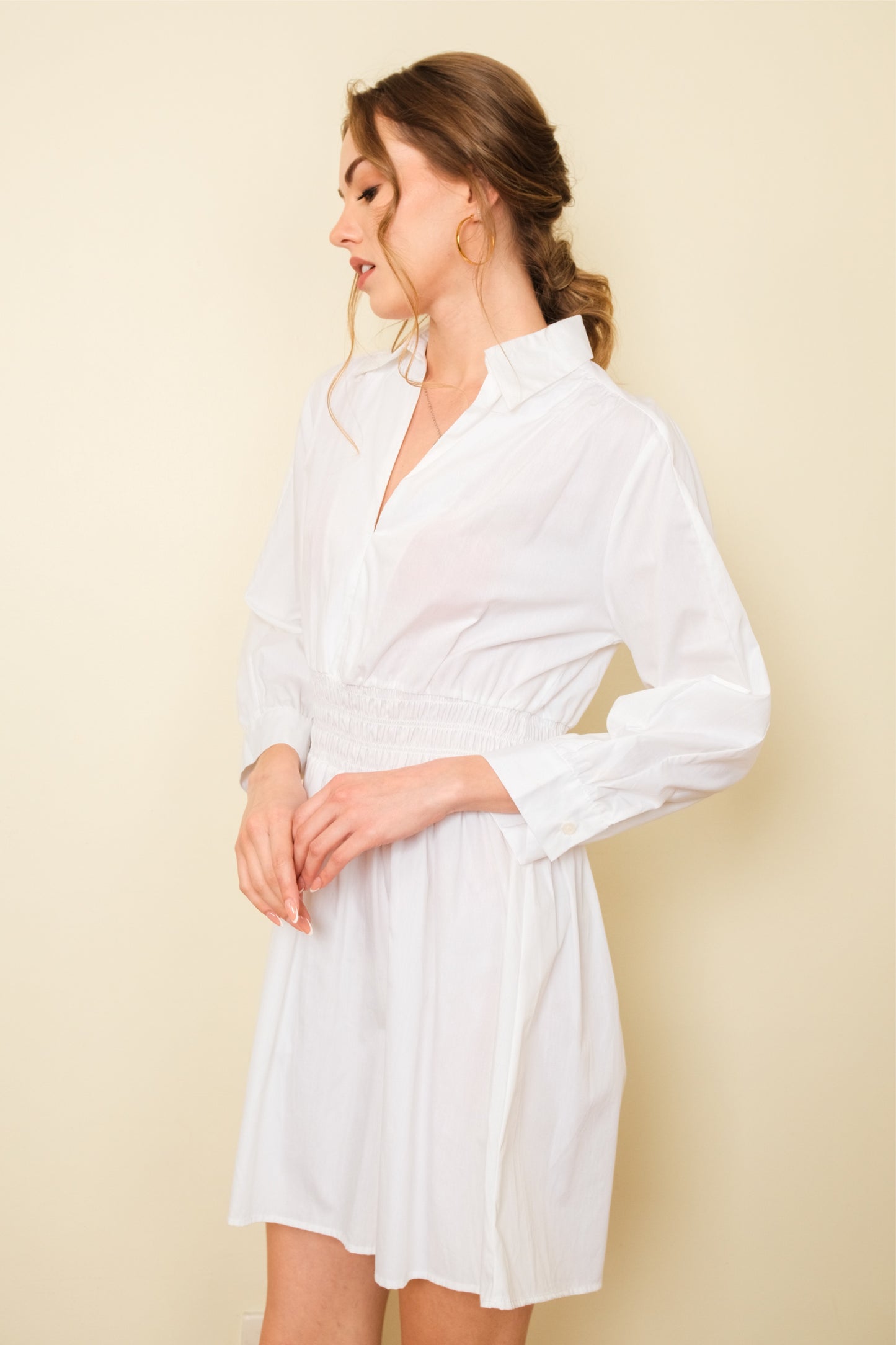 ROSIE DRESS IN WHITE