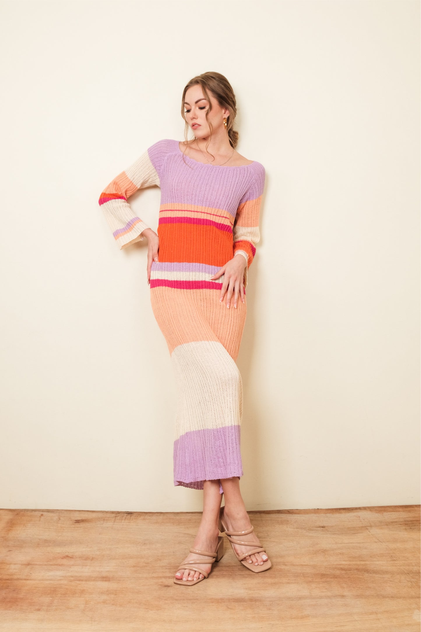 CASSEY DRESS IN PINK