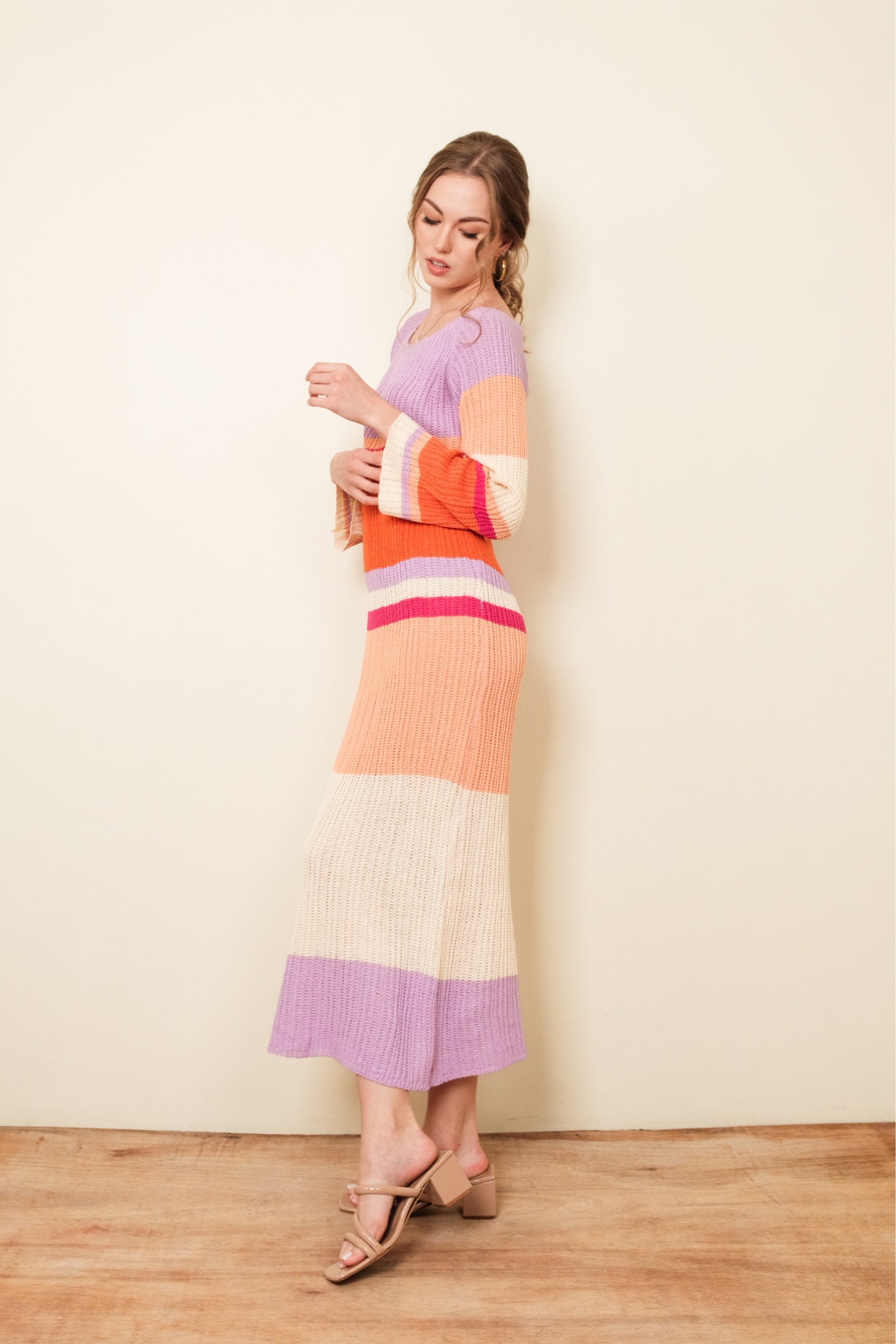 CASSEY DRESS IN PINK