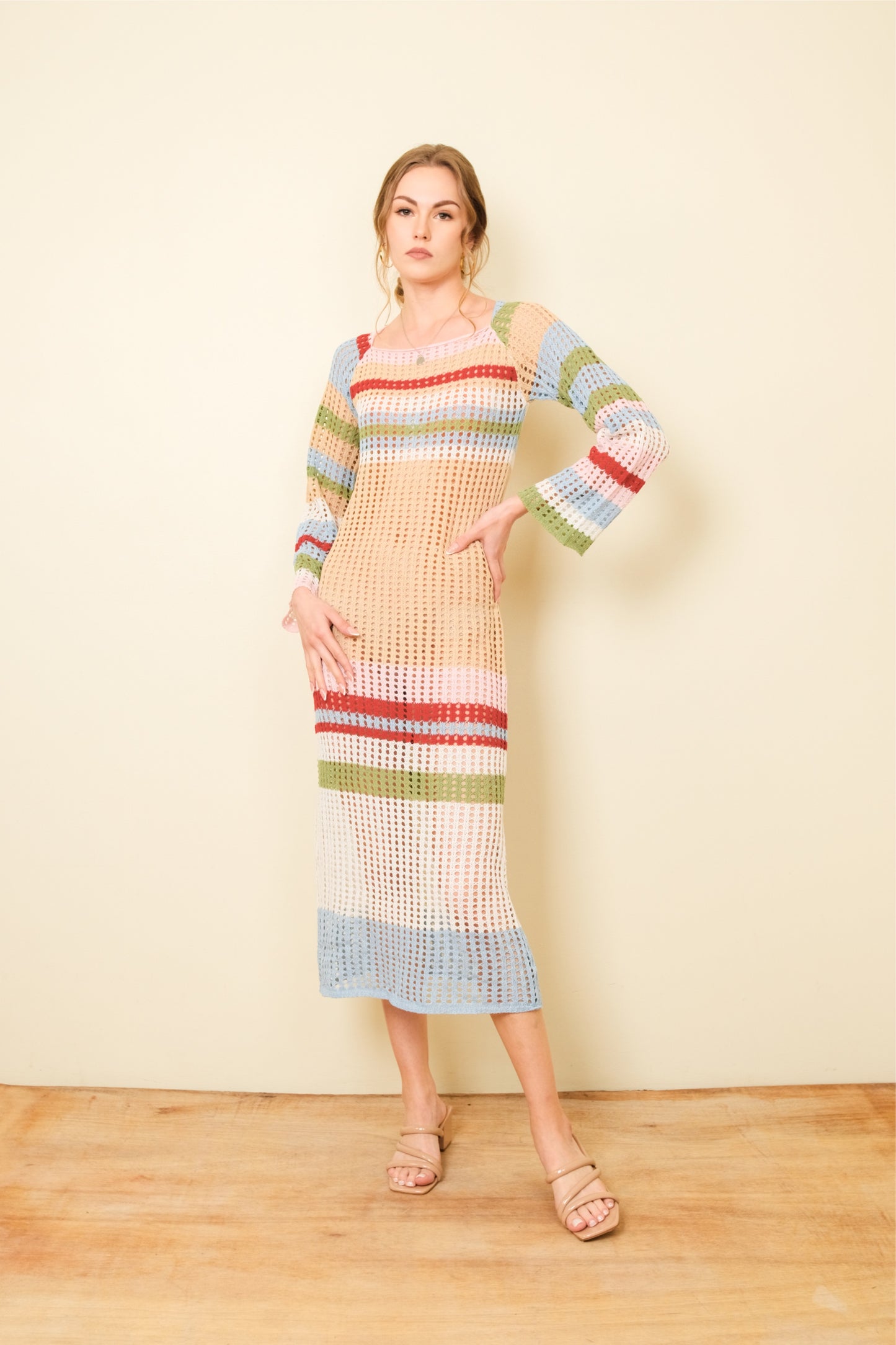 CASSEY DRESS IN BLUE