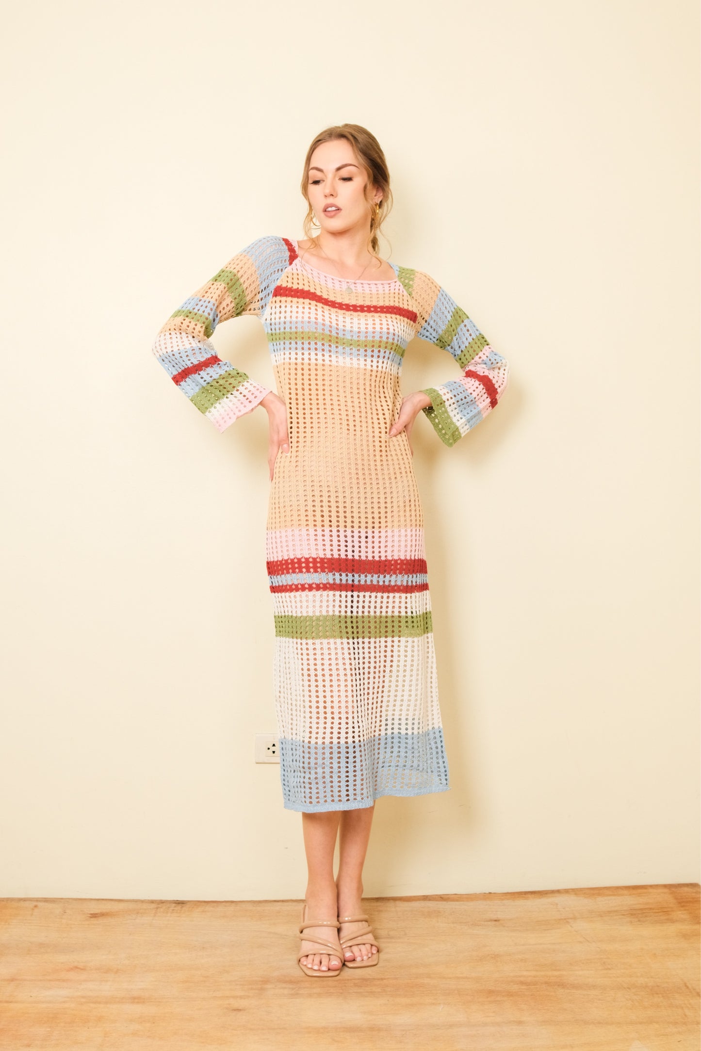 CASSEY DRESS IN BLUE