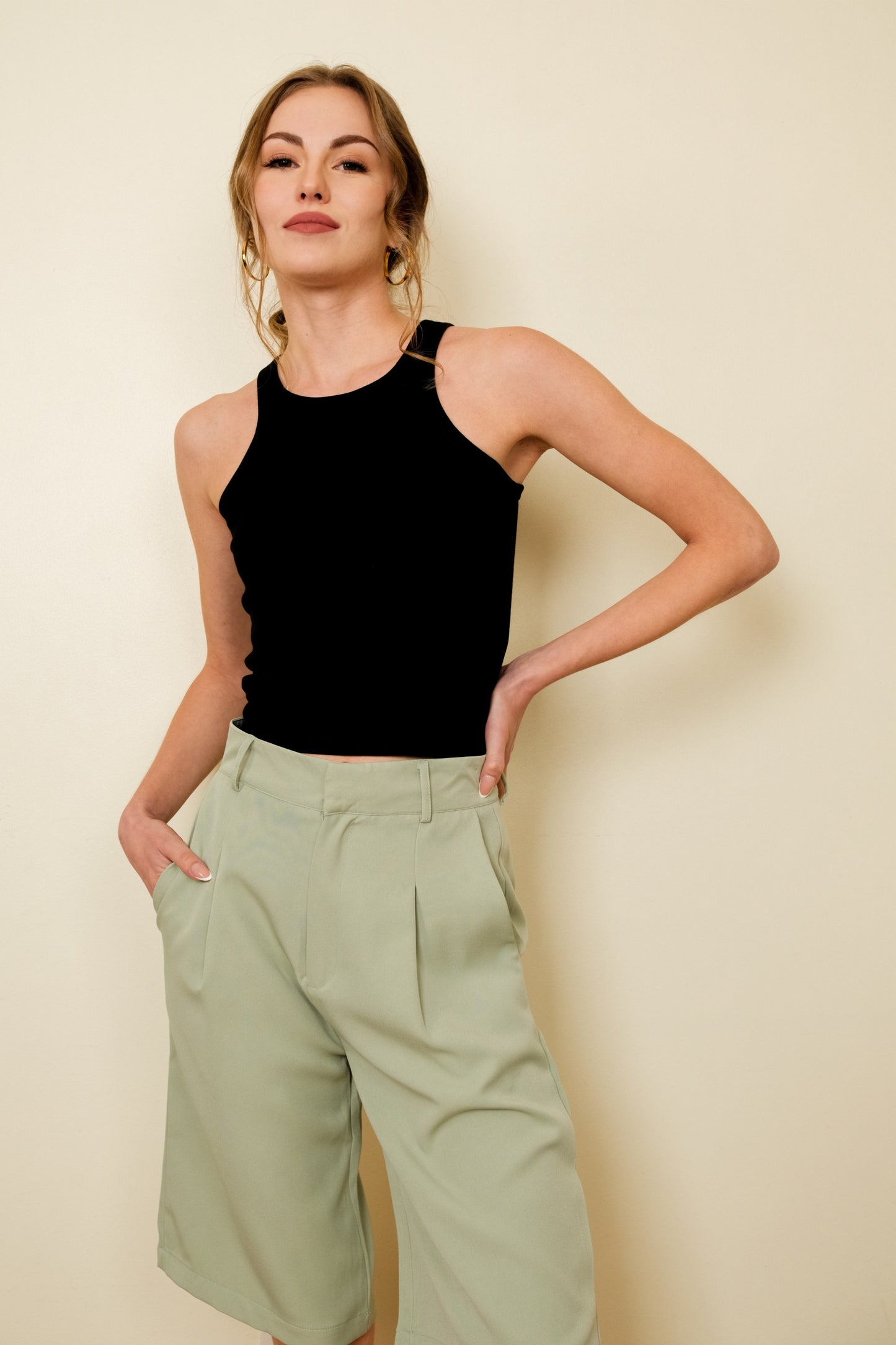 SHIERA TOP IN BLACK