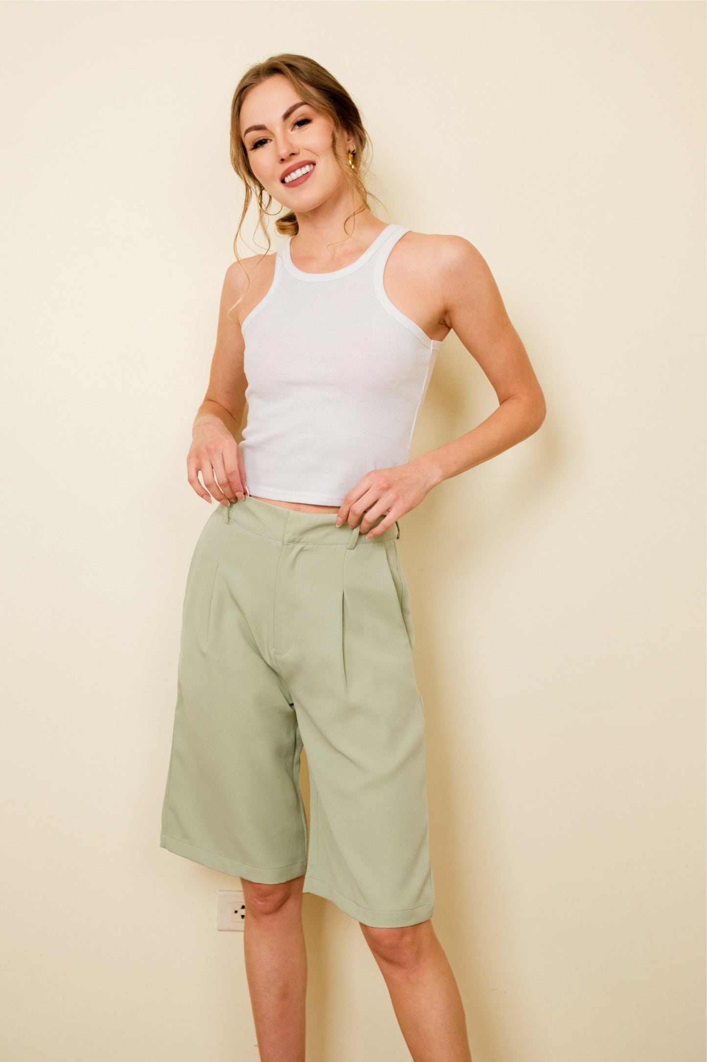 SHIERA TOP IN WHITE