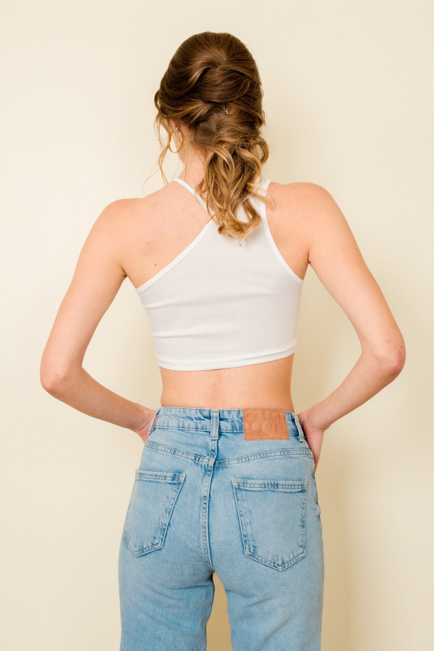 LUZ TOP IN WHITE