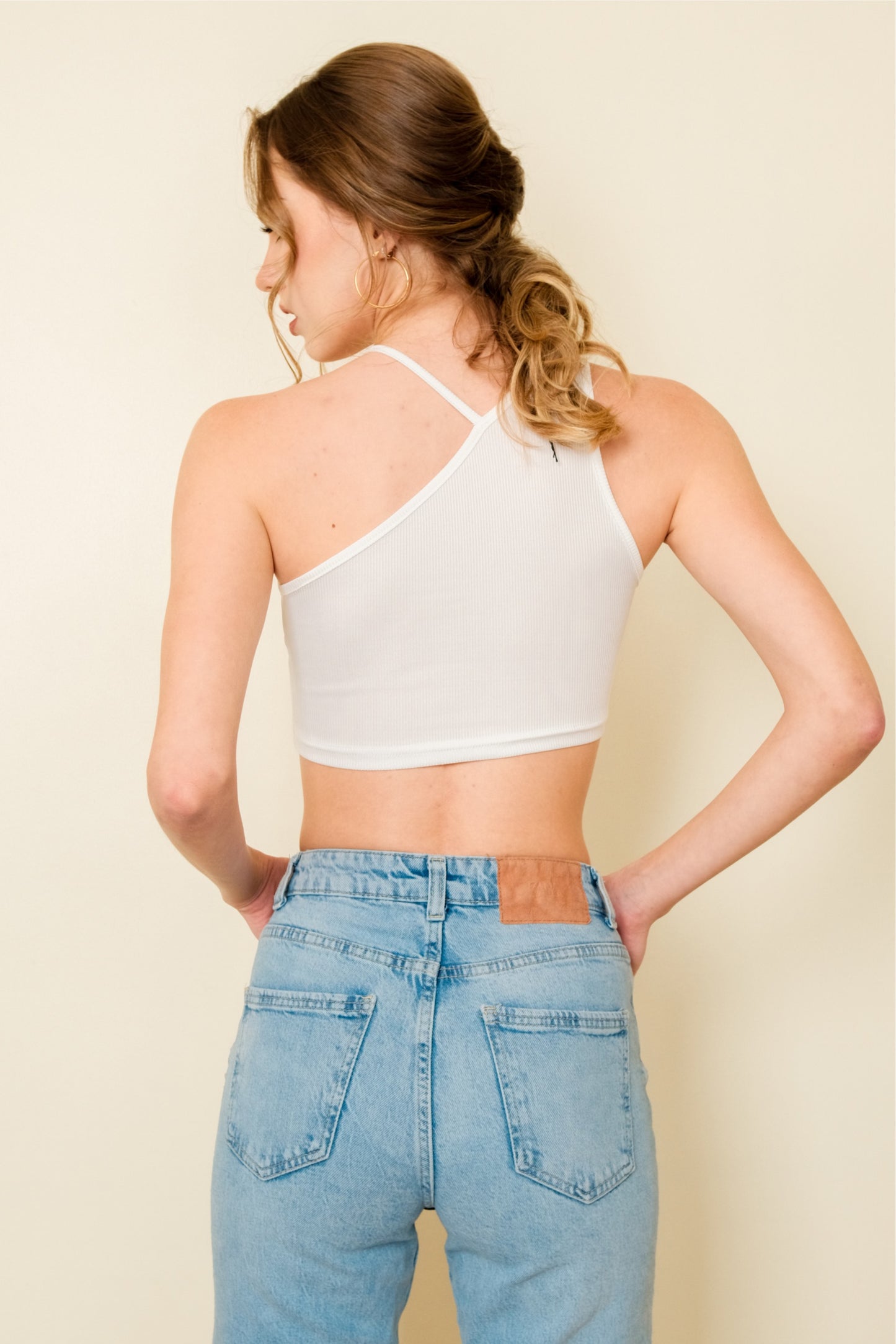 LUZ TOP IN WHITE