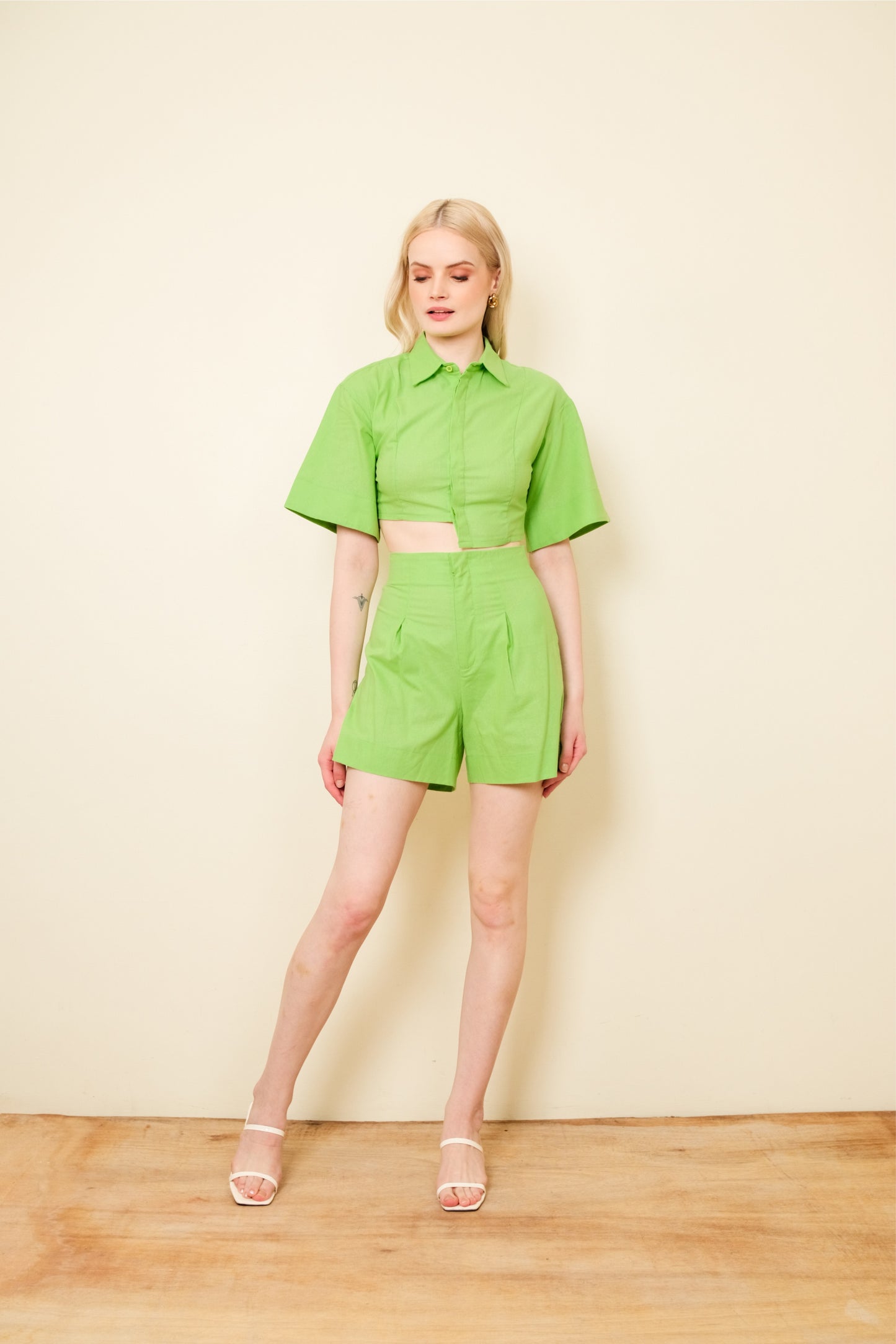 LEONE COORDINATES IN APPLE GREEN