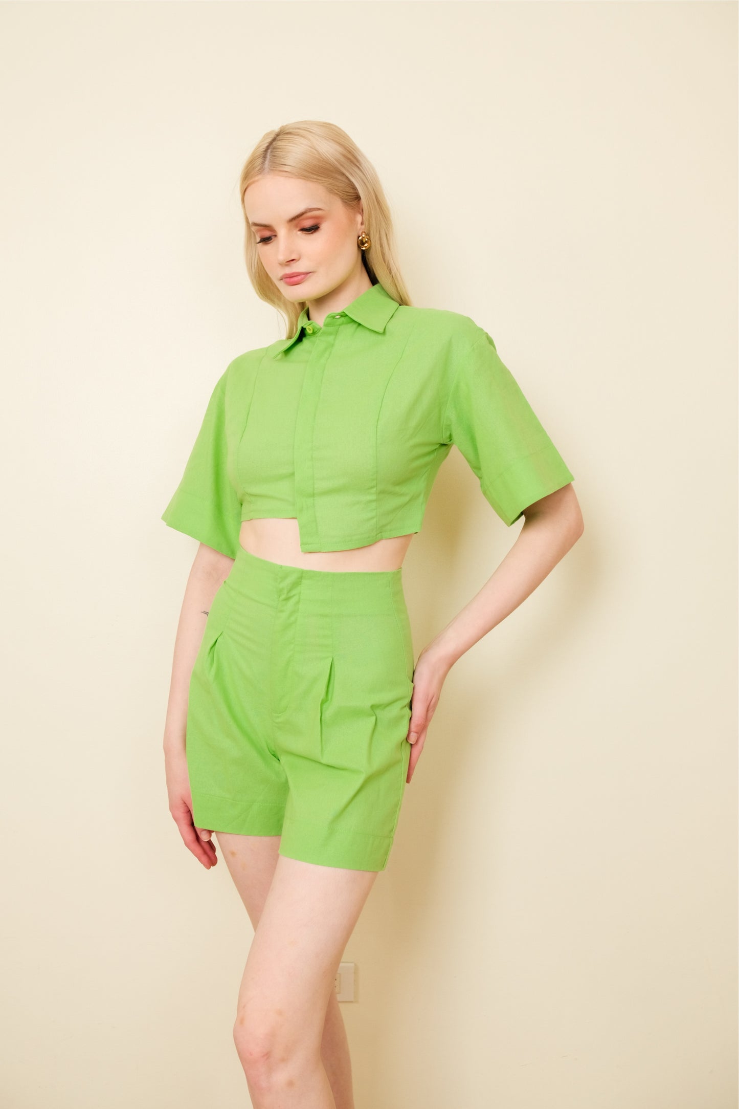 LEONE COORDINATES IN APPLE GREEN