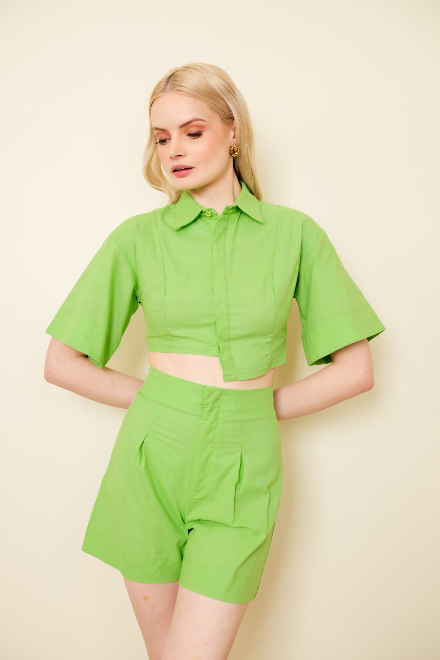 LEONE COORDINATES IN APPLE GREEN