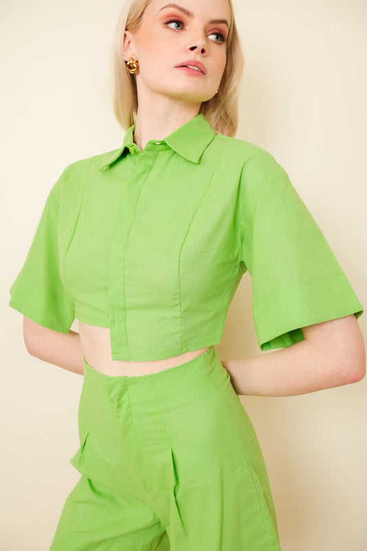 LEONE COORDINATES IN APPLE GREEN