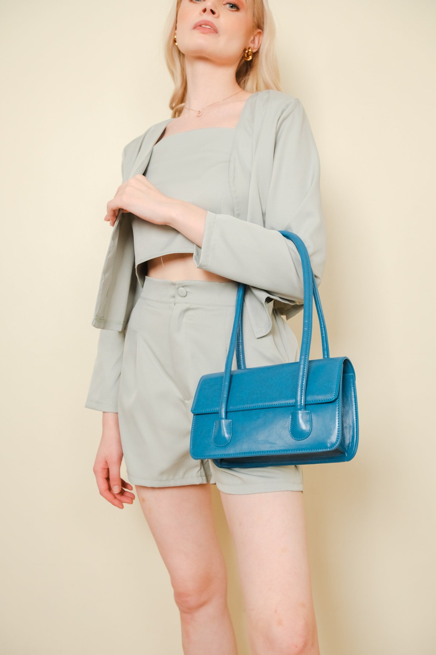 TAKE ME OUT SHOULDER BAG IN SEA