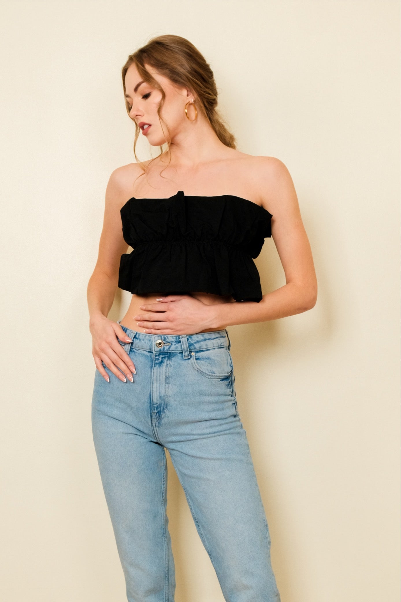 KENNY TOP IN BLACK