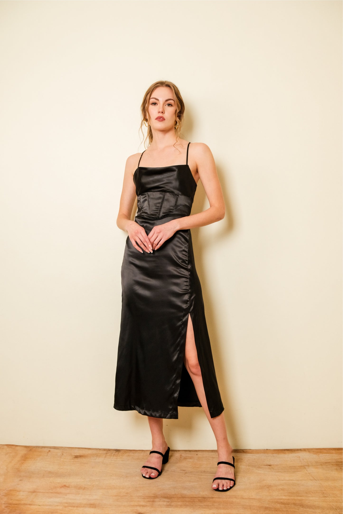 JAMINA DRESS IN BLACK