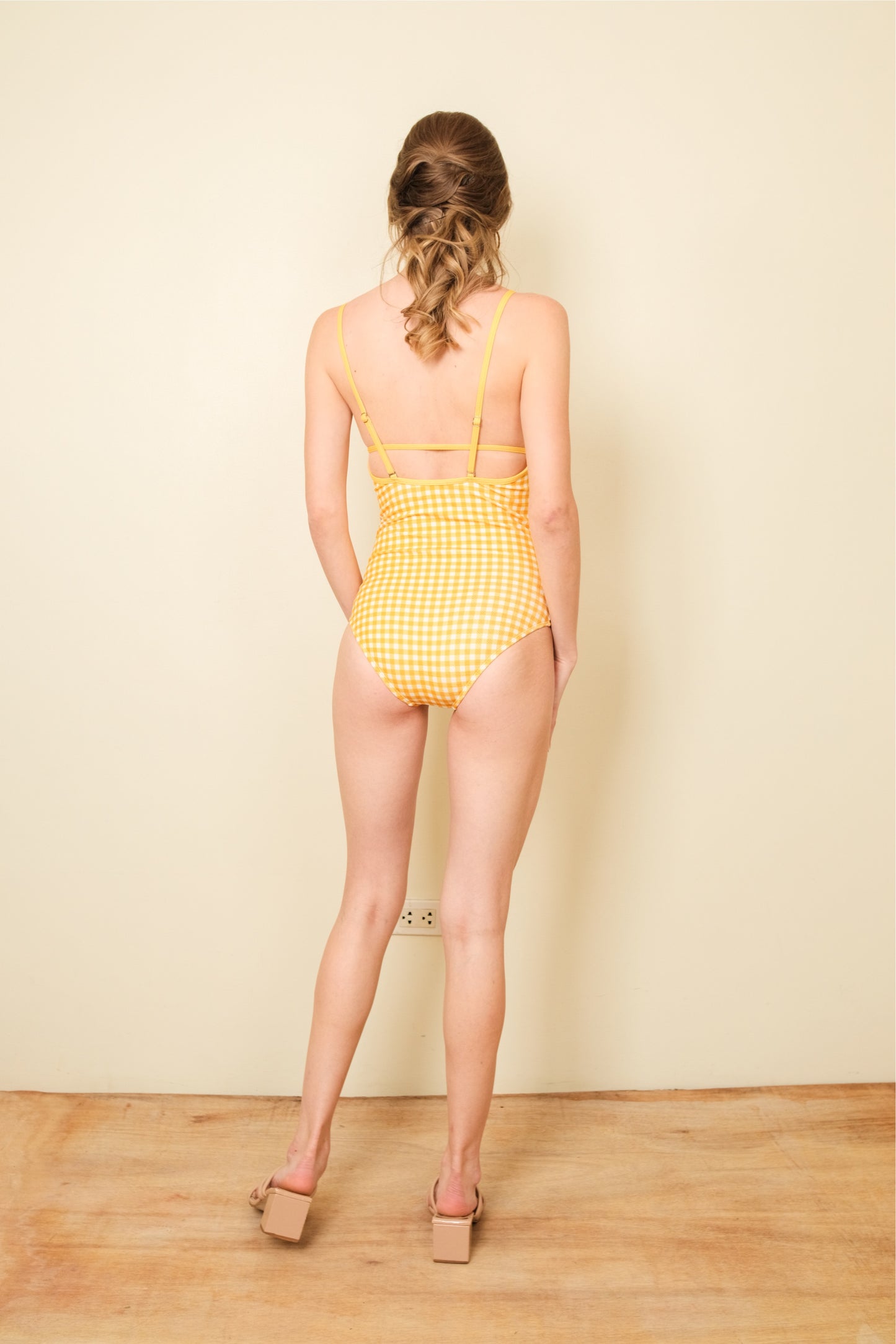 ZYRAH FULL PIECE SWIMSUIT IN YELLOW