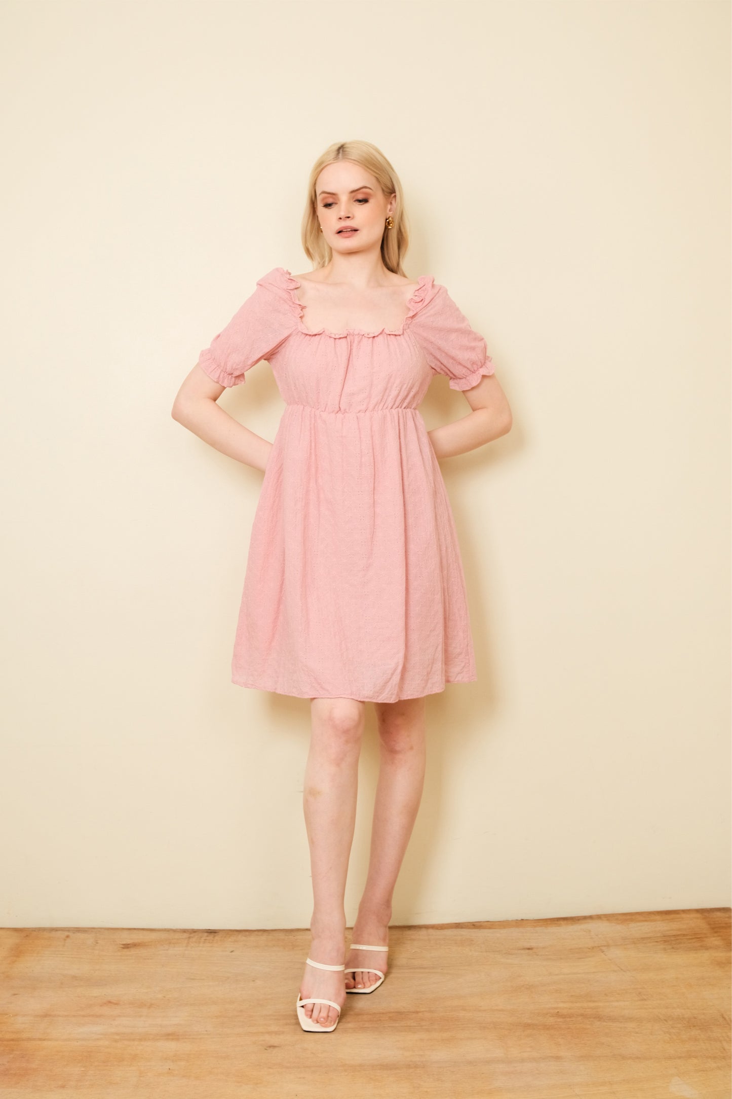 MONICA DRESS IN PINK