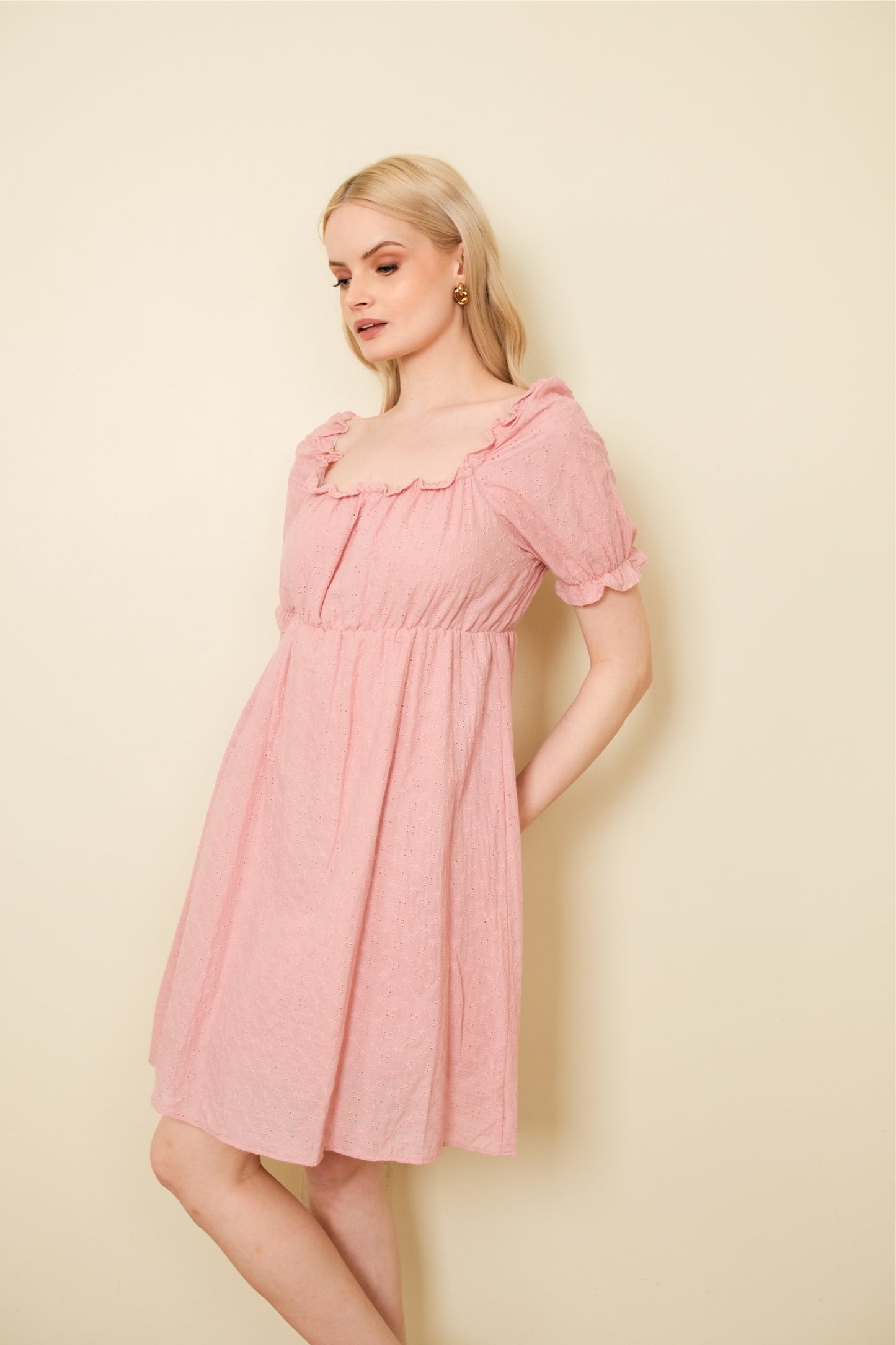 MONICA DRESS IN PINK