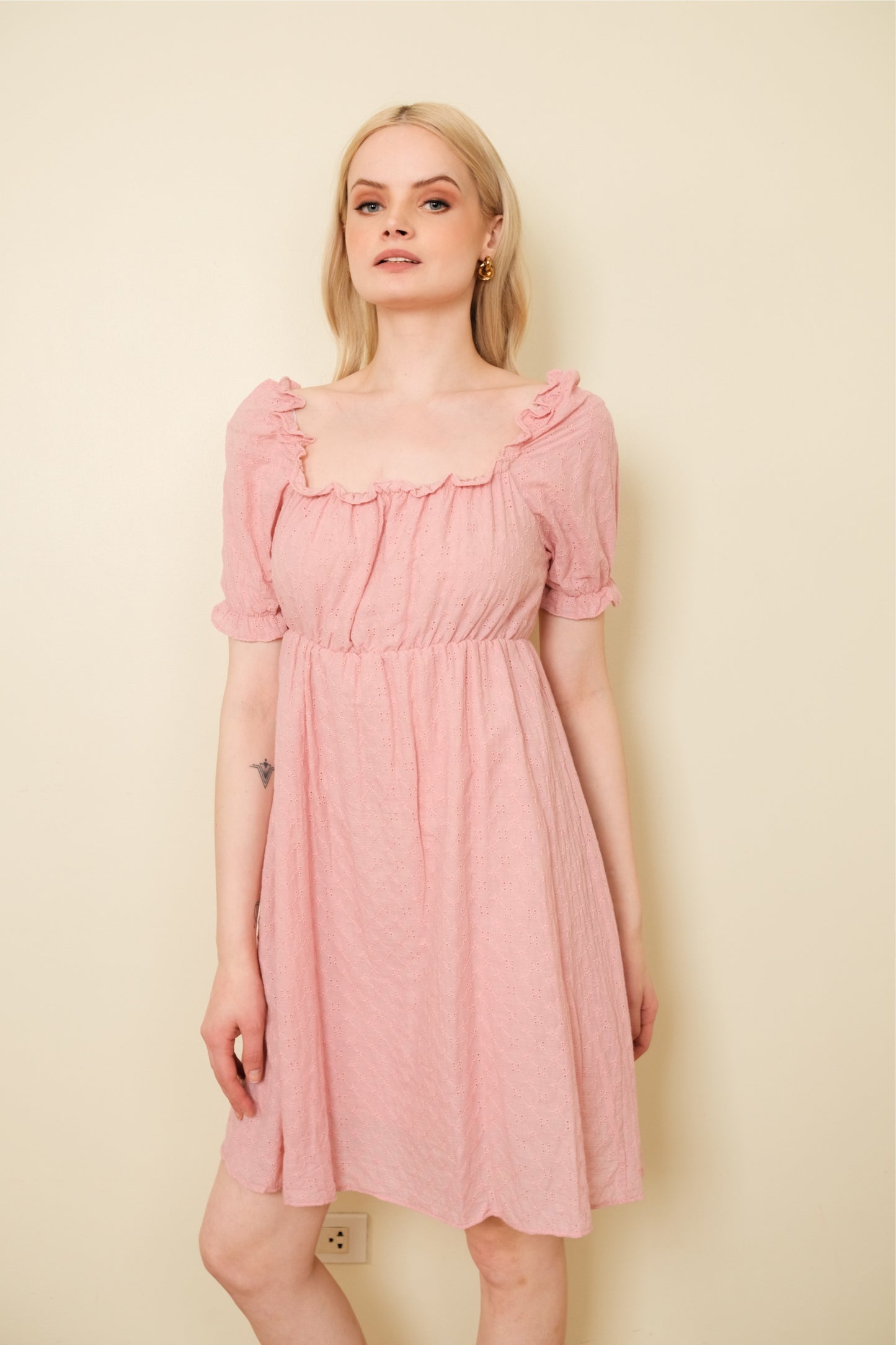 MONICA DRESS IN PINK