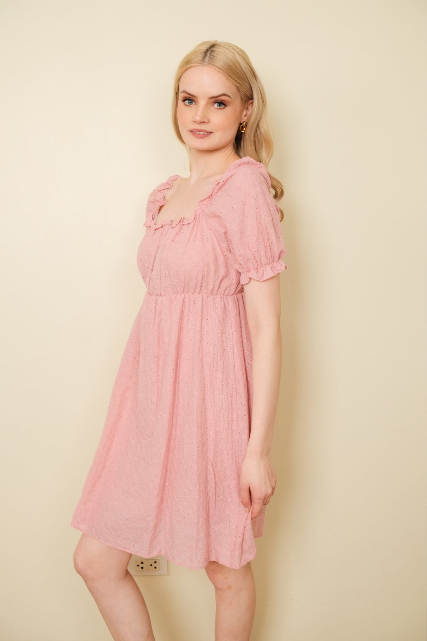 MONICA DRESS IN PINK