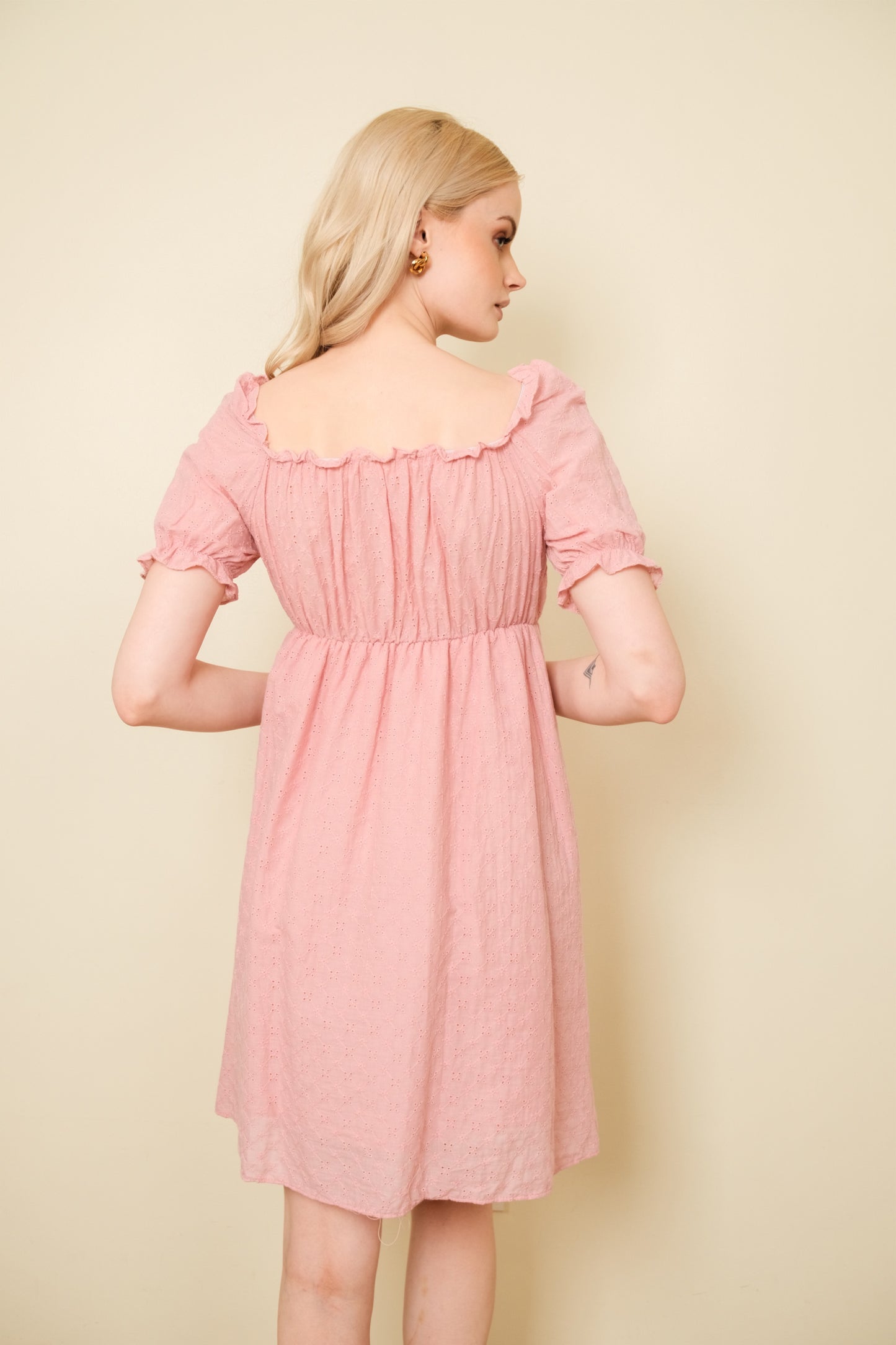 MONICA DRESS IN PINK