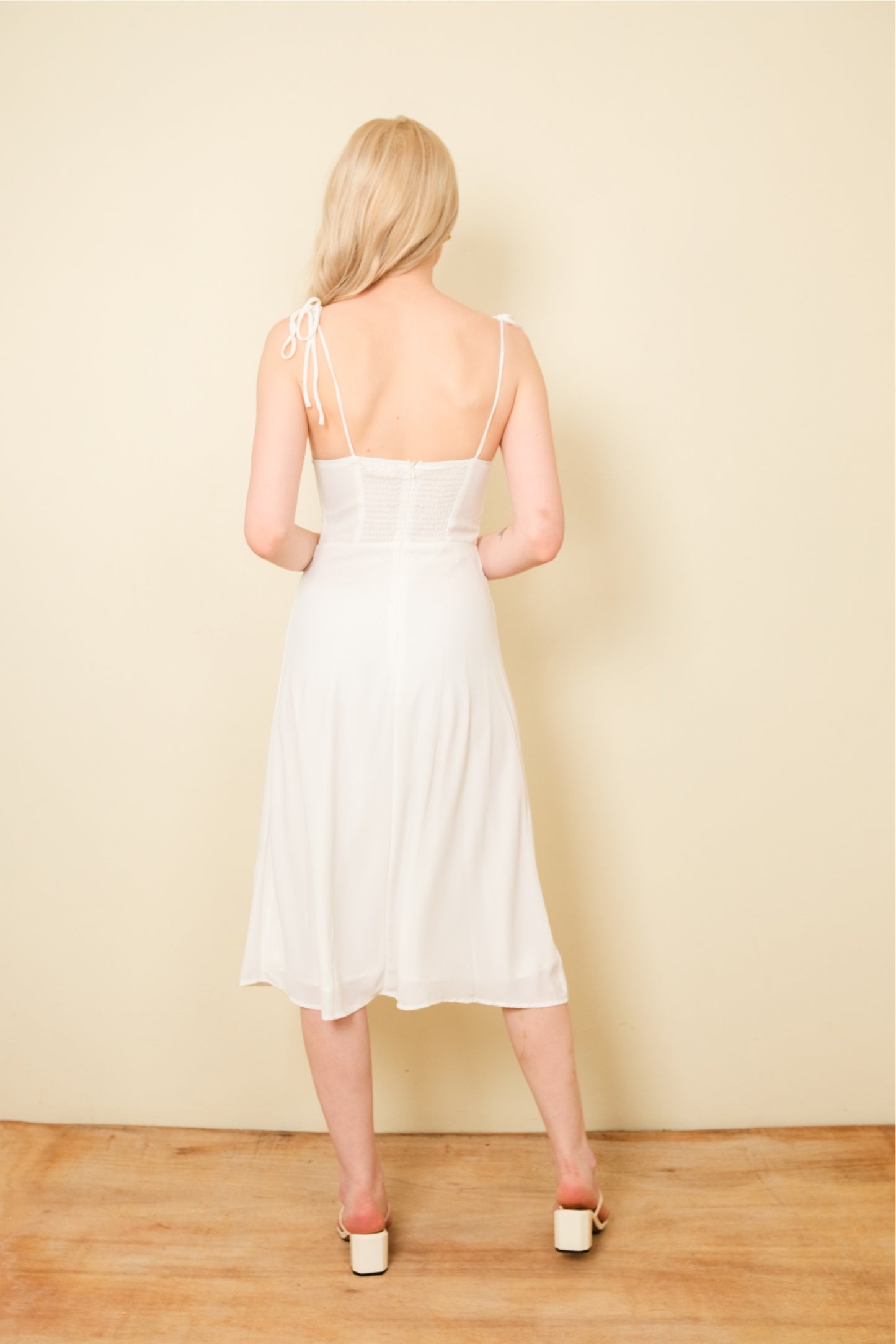 PRISCILLA DRESS IN WHITE