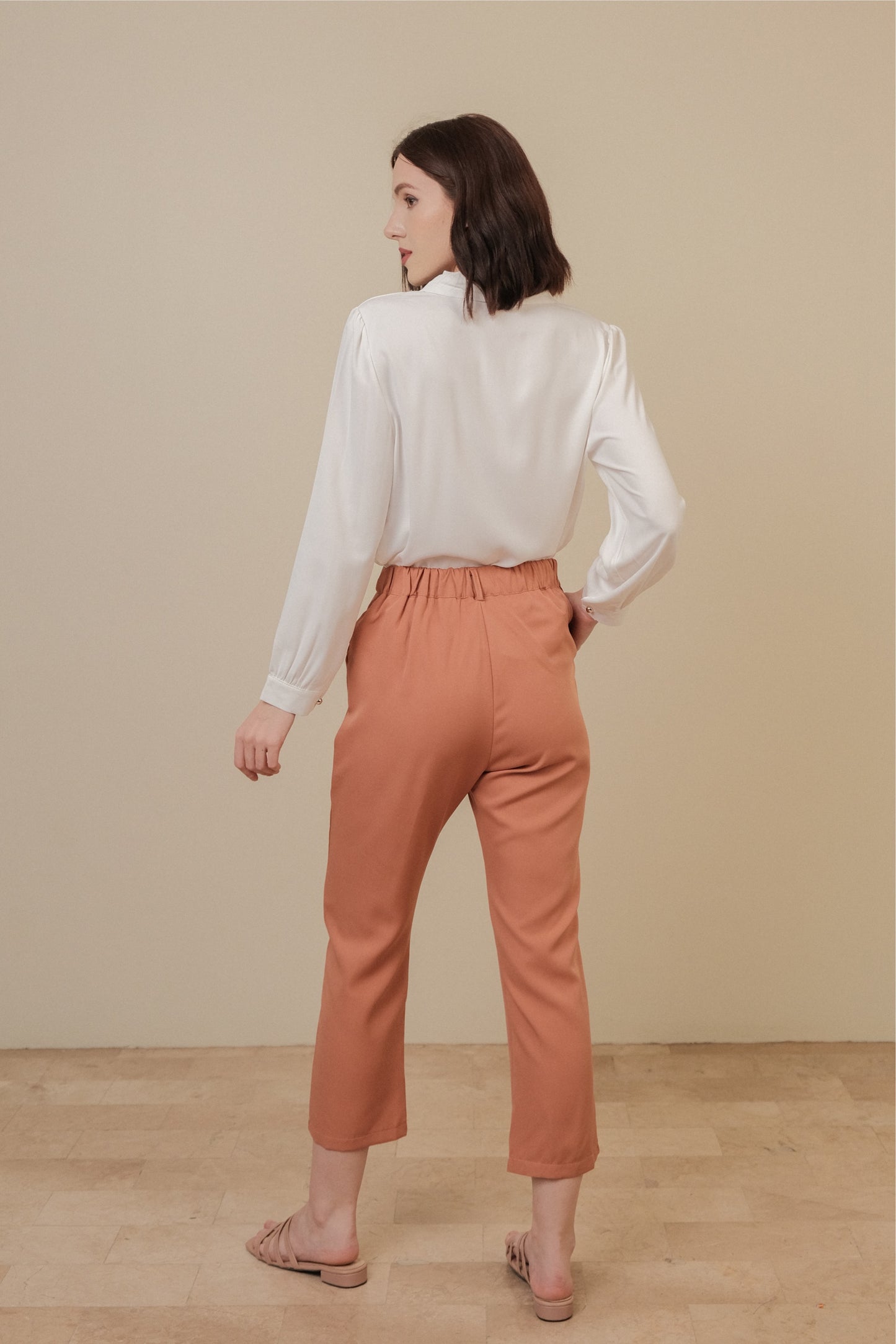 REESE PANTS IN SALMON PINK