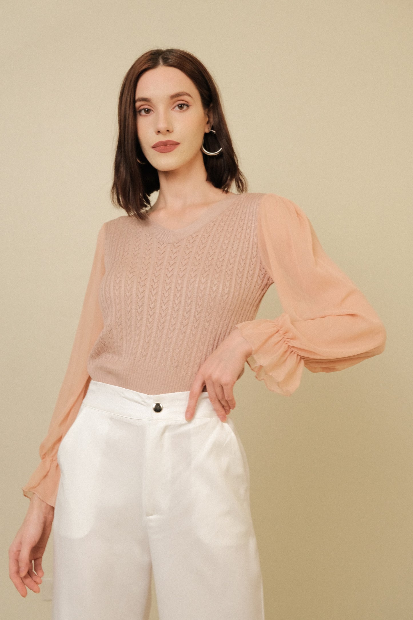 CURTIS TOP IN NUDE