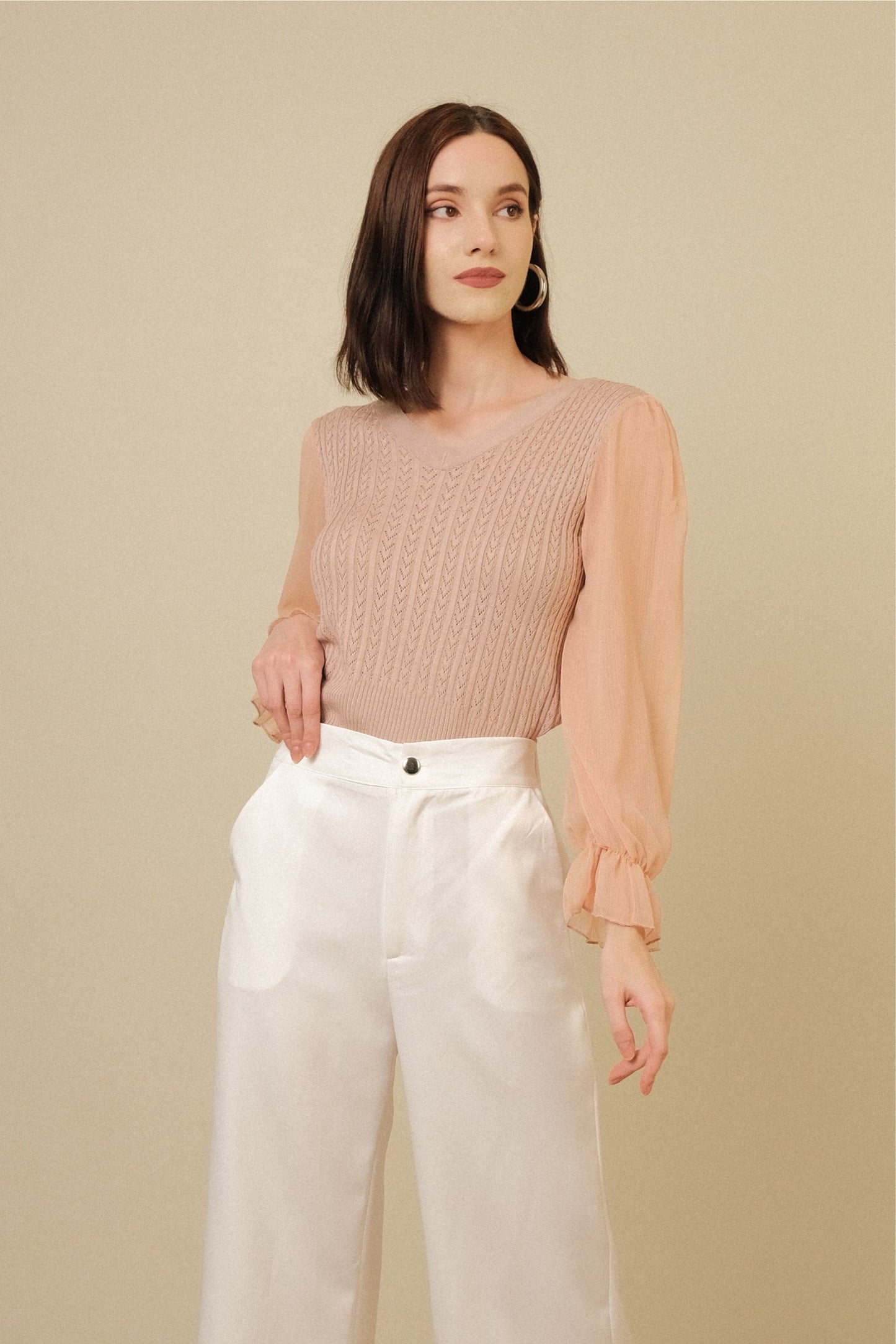 CURTIS TOP IN NUDE