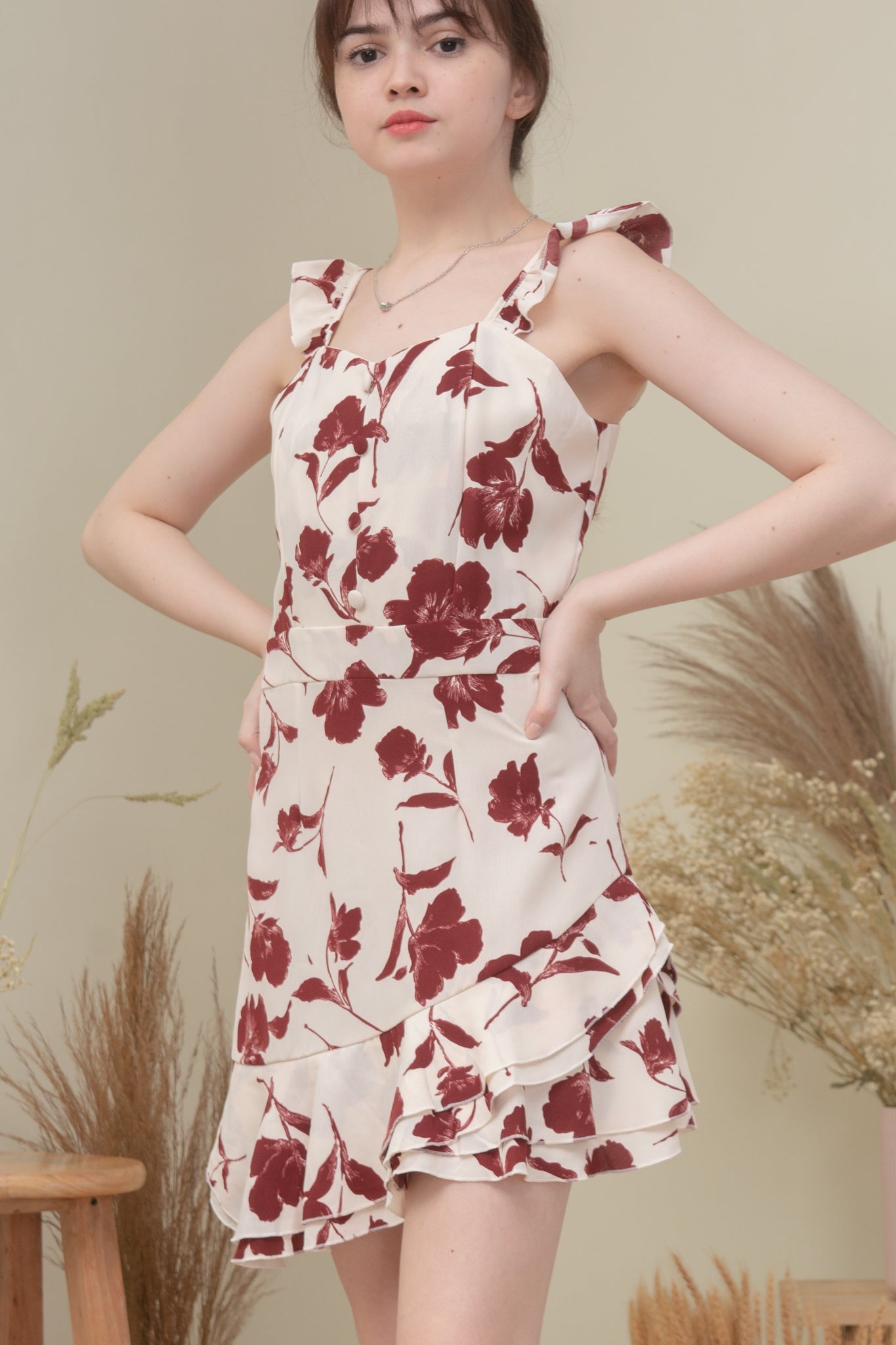 ADDISON DRESS IN POPPY