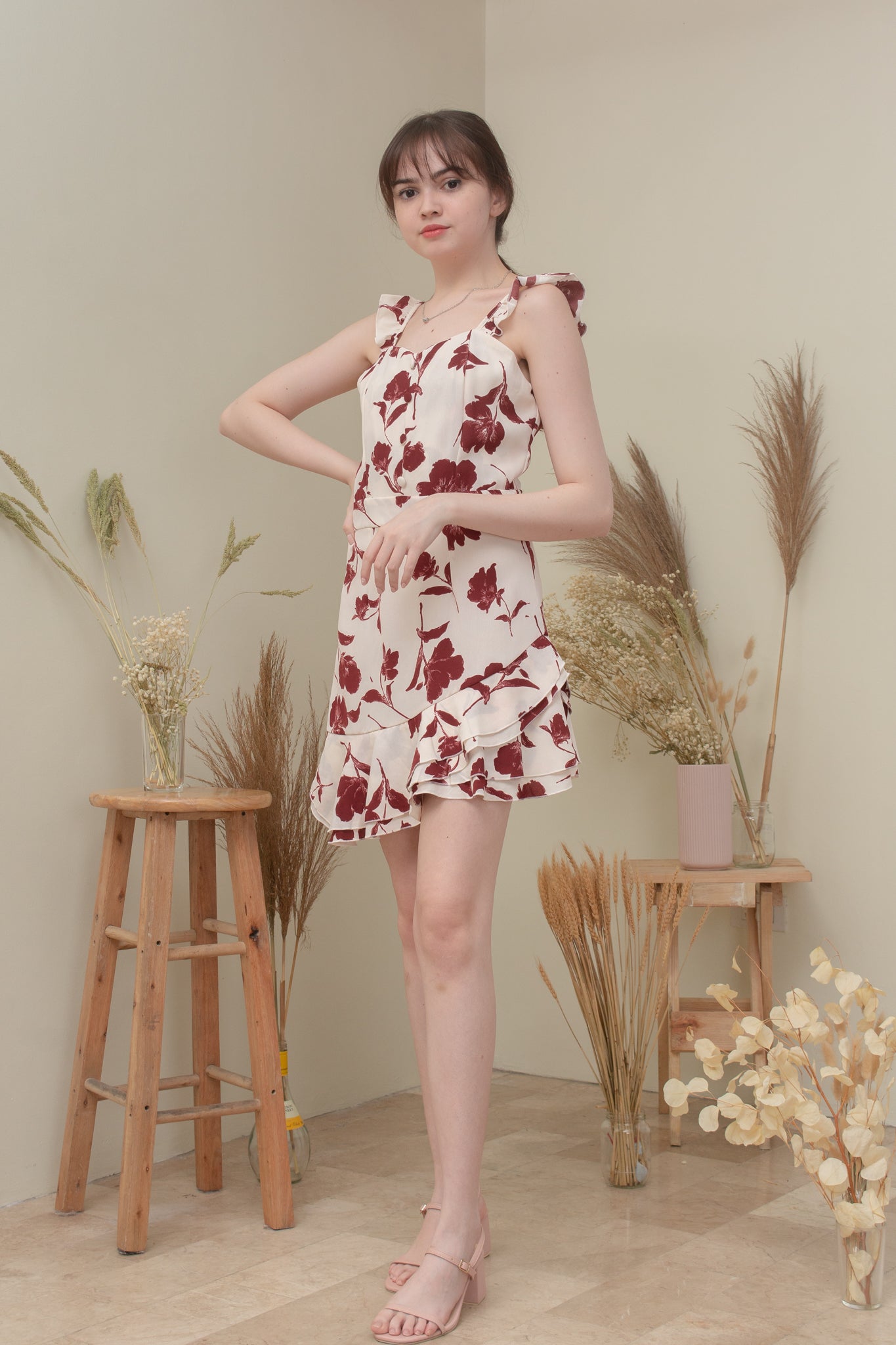 ADDISON DRESS IN POPPY