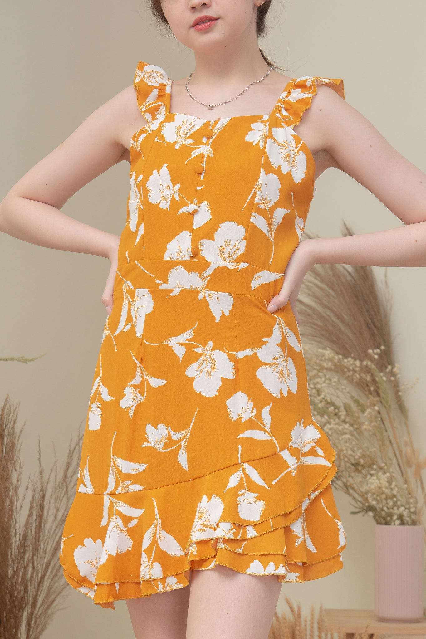 ADDISON DRESS IN DAISY